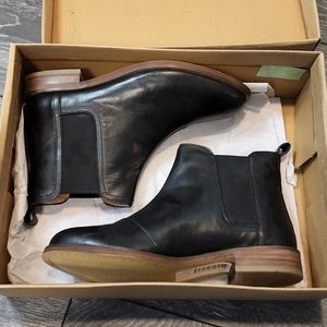 MONK AND LOU LUDO CHELSEA BOOTS IN BLACK